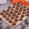 polvorón de chocolate, galleta de chocolate, amante del chocolate