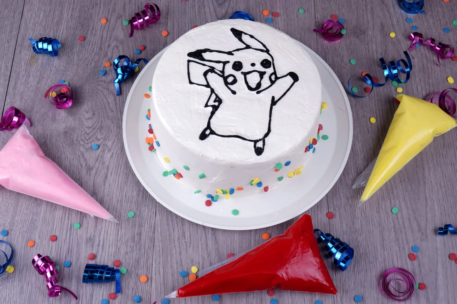 pastel Pikachu decóralo tu mismo - pastel especial día del niño- celebra a los pequeños del hogar
