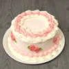 Pastel Rosas de Betún - dia de las madres- pastel para mujer
