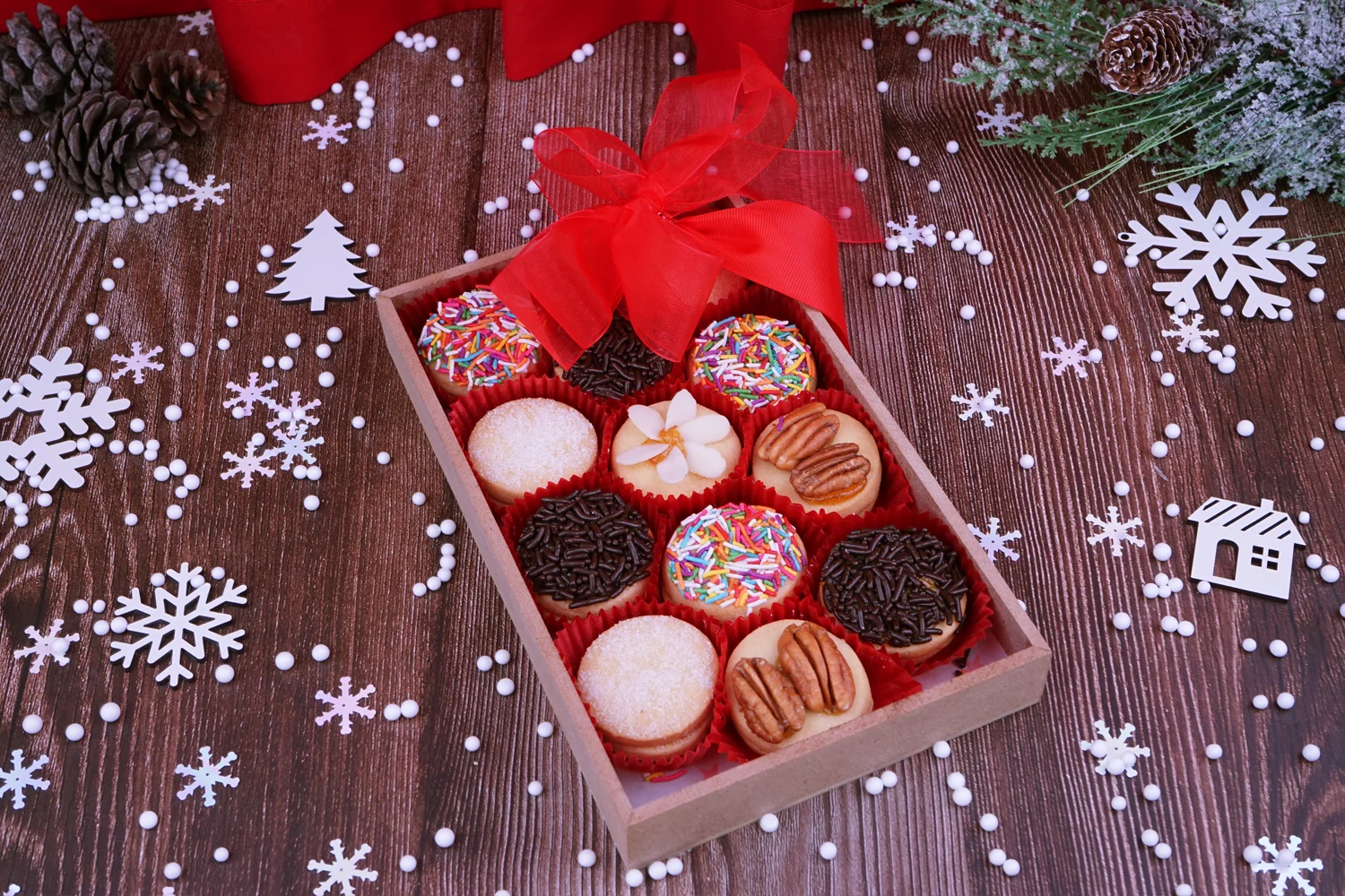 Regalo de navidad, regala sabor, galleta postre edición de navidad, galletas de navidad