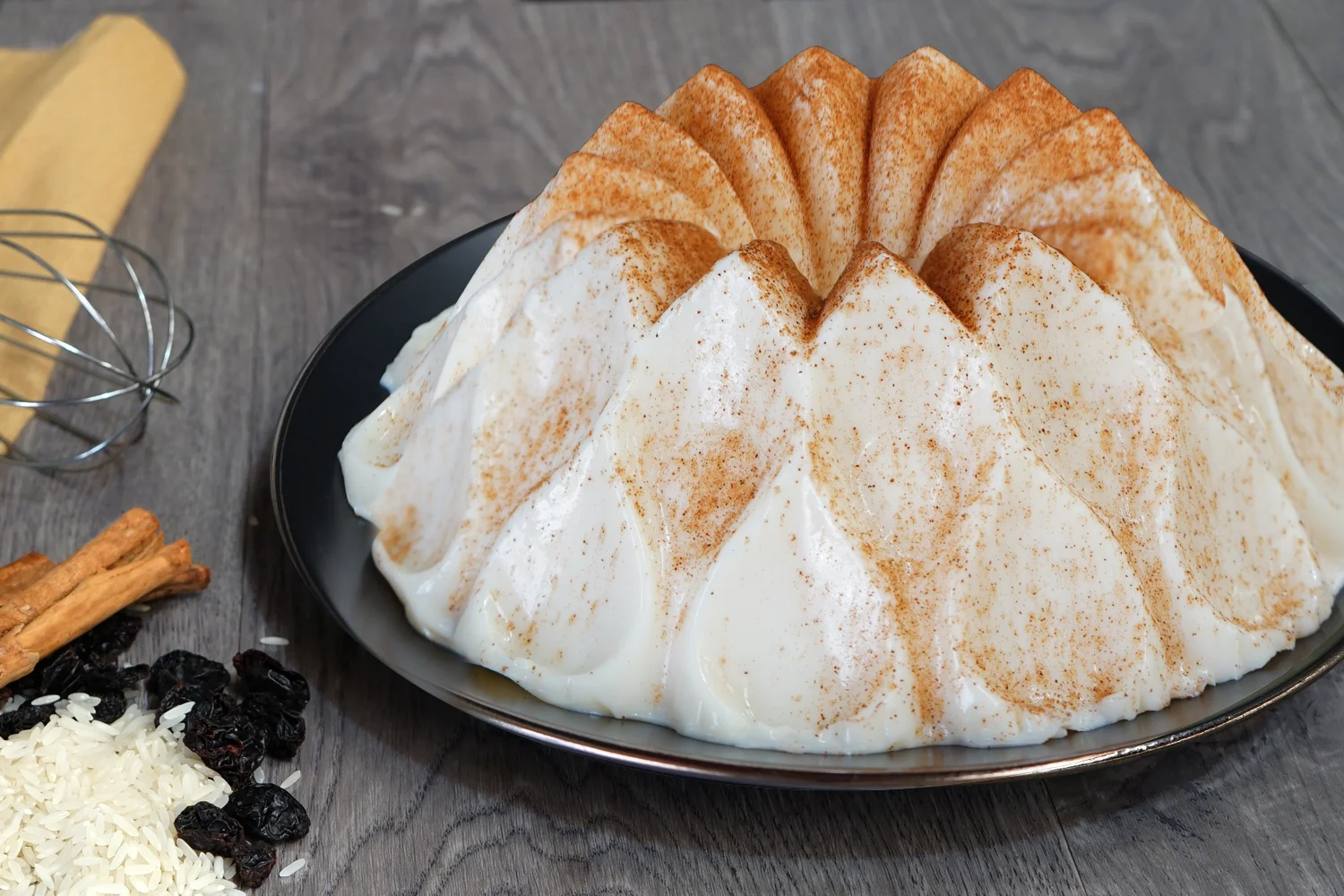 Gelatina Arroz con Leche, receta arroz con leche, gelatina de leche, galtina