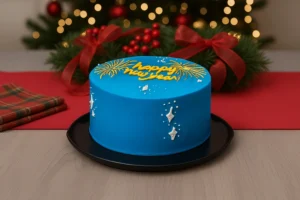 Pastel Happy New Year, pastel año nuevo, rituales de año nuevo, pastel 2026, año viejo, que hacer en año nuevo