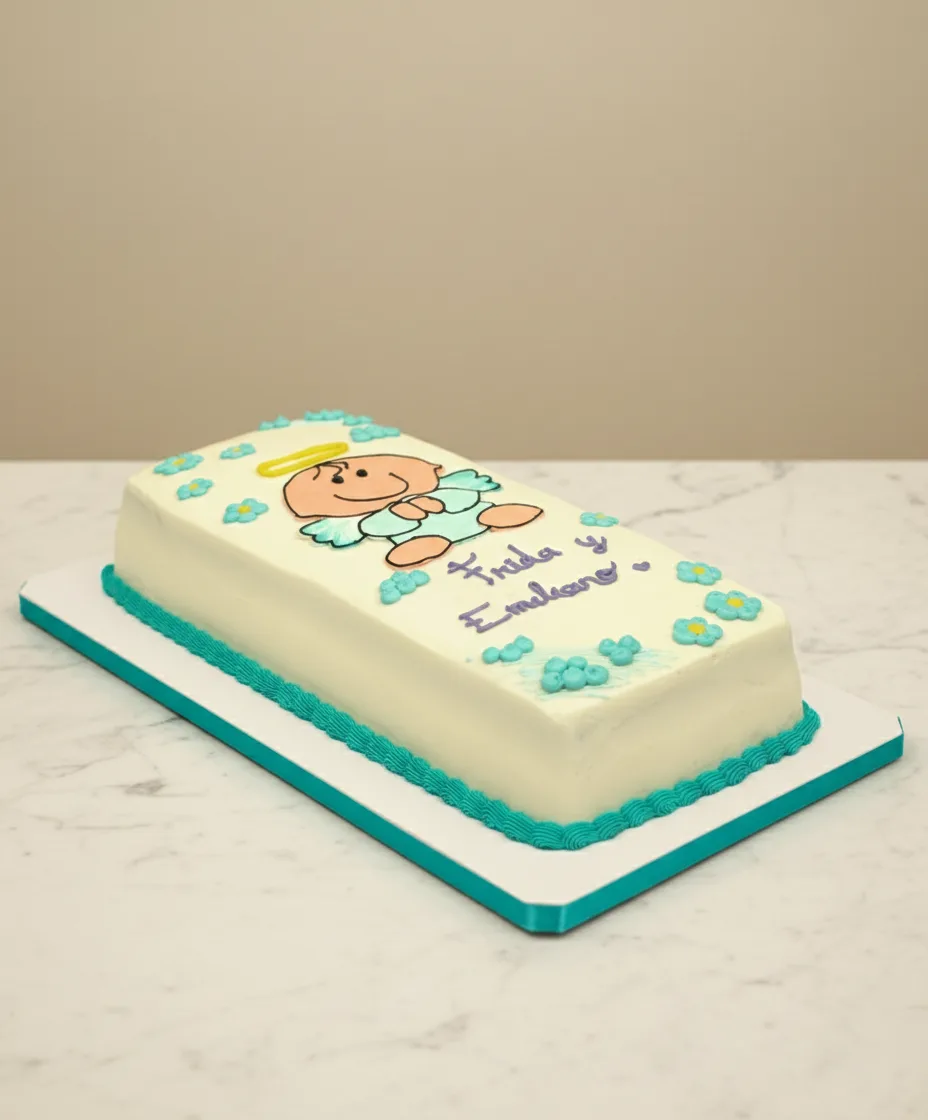 Pastel de bautizo, pastel para bautizo, bautizo, nacimiento, bebe, pastel fondant, pastel bautizo con fondant, pastel con angel, pastel con cruz, pastel con flores, flores para pastel, pastel angelito 2d, apsteles personalizados