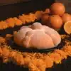 Pan de muerto, pan muerto, pan de muerto tradicional, pan de muerto de mantequilla