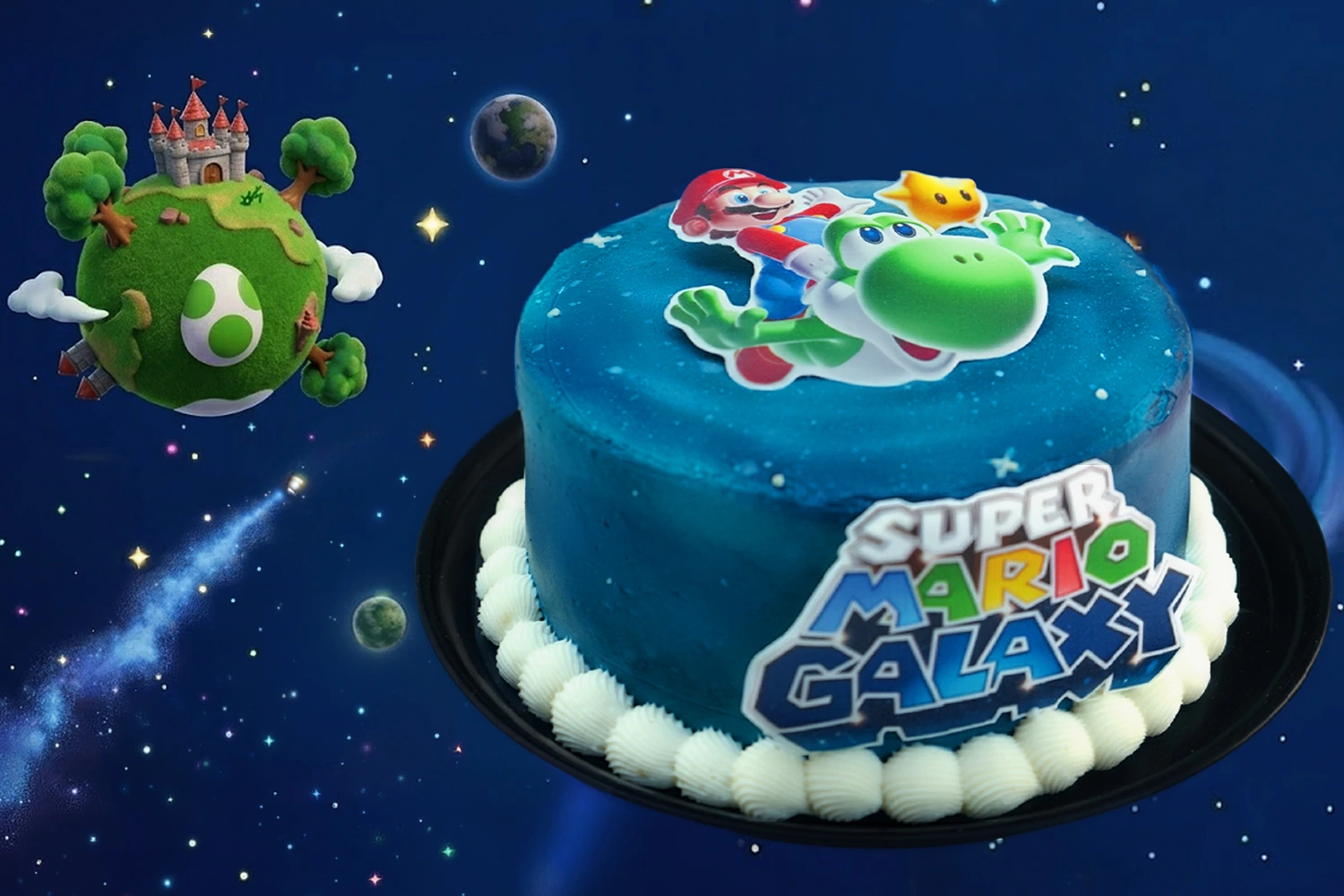 pastel Super Mario Galaxy, pastel temático Mario Bros, pastel de cumpleaños Mario, pastel personalizado CDMX, pastel infantil Mario Galaxy, pastel decorado Super Mario, pastel gamer para fiesta, pastel creativo Mario Bros, pastel de videojuegos, pastel para niños CDMX, pastel fondant Mario Galaxy, pastel fiesta temática Mario, pastel original cumpleaños niño, pastel diseño galaxia Mario