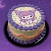 Pastel de Kuromi, kuromi, hello kitty, pastel hello kitty,