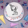 pastel de snoopy, pastel dia del niño, pastel dia de la niña, pastel decoralo tu mismo, pastel especial,