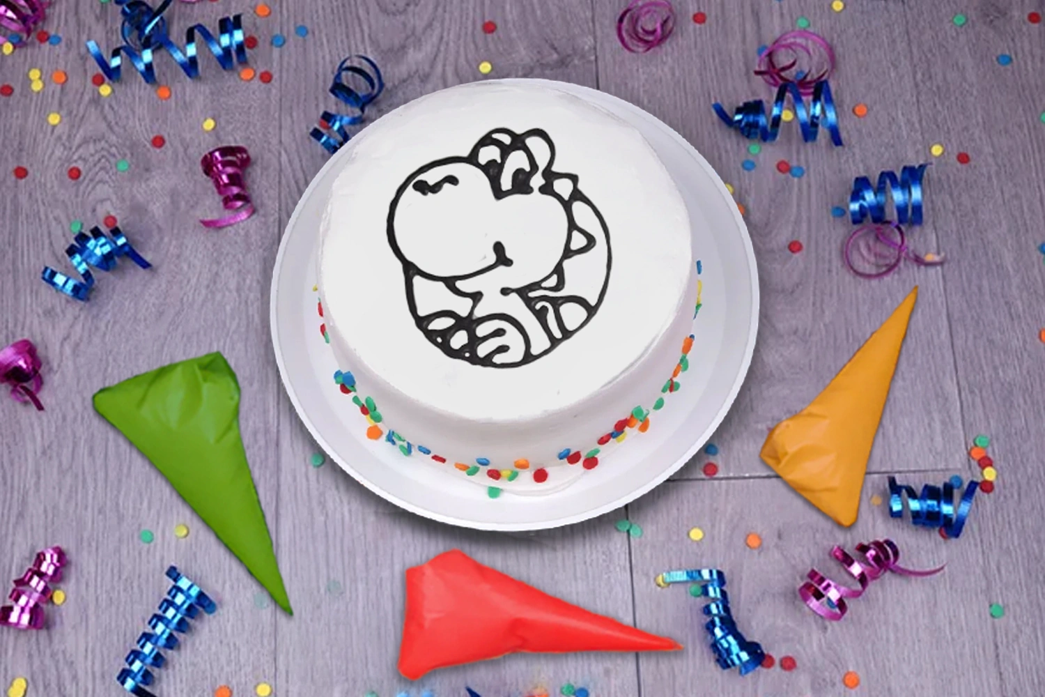 pastel de yoshi, pastel dia del niño, pastel dia de la niña, pastel decoralo tu mismo, pastel especial,