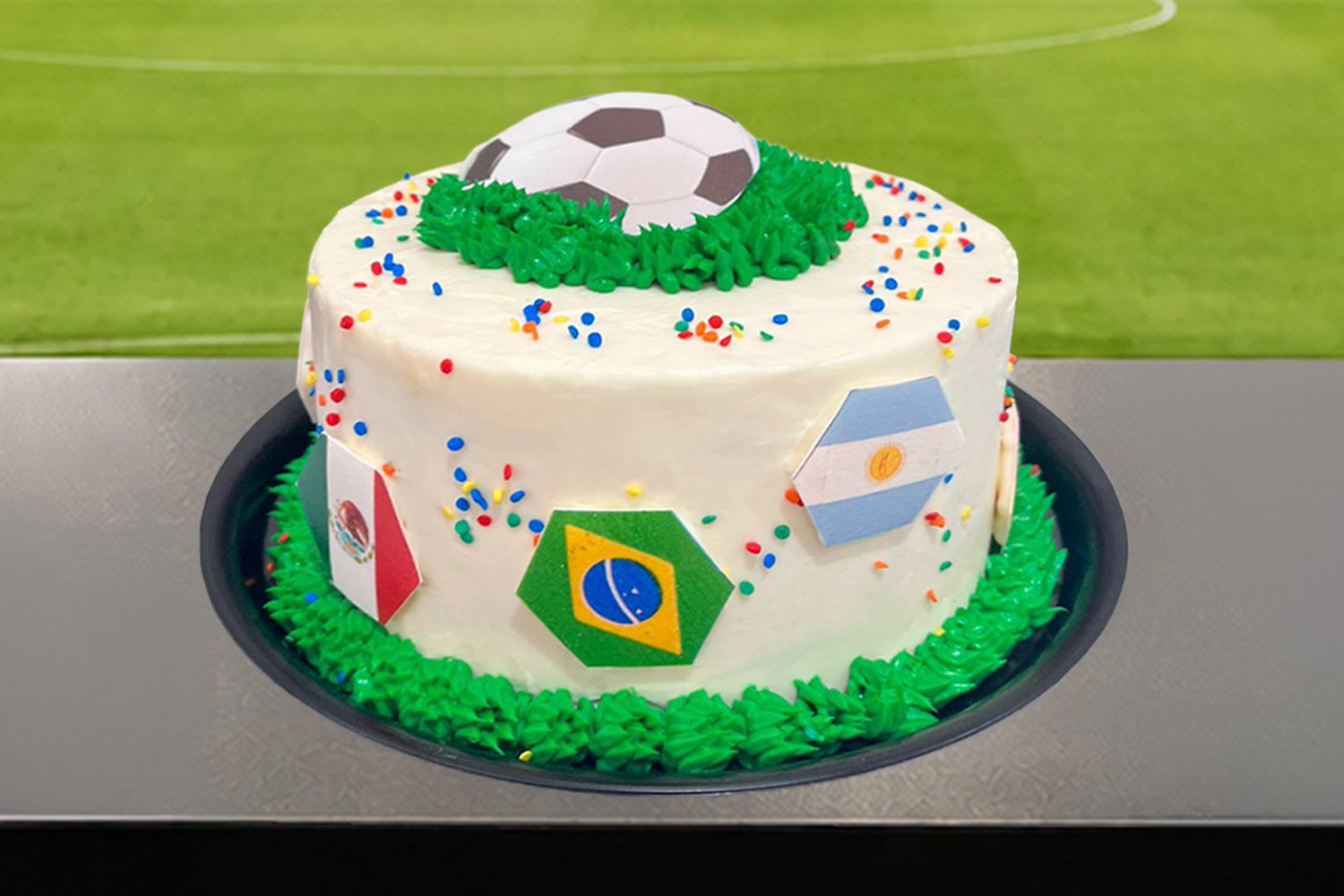 Alternative view of Pastel Futbol 2026
