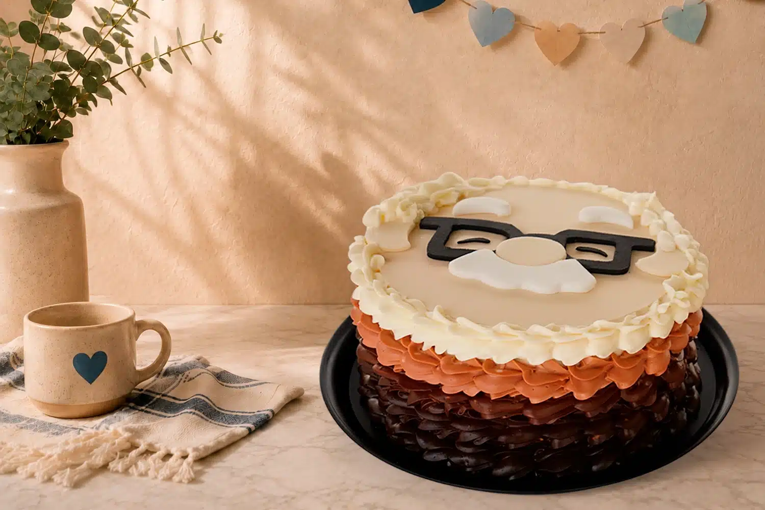 Pastel dia de los abuelos - Pastel para el abuelo - Pastel abuelo - Dia de los abuelos - Como festejar a los abuelos en su dia