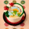 Pastel Patrio, Viva mexico, pastel noche mexicana, pastel para las fiestas patrias, postre 15 de sepriembre, postre para el grito, pastel para el grito, pastel para fiestas patrias